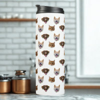 Personalized Dog Face, Dog Cat Mom Photo Gift 