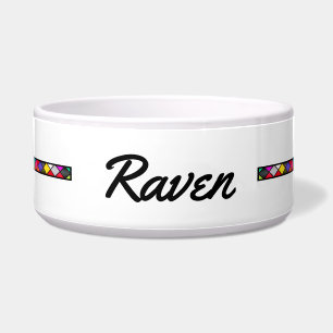 Personalized Dog Food Bowl - HAMbWG