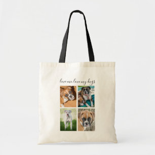 Personalized Dog Gift  - Boxer Dog Tote Bag