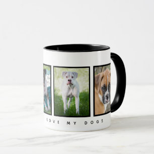 Personalized Dog Gifts - Love My Dogs Mug