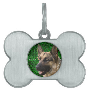 Personalized Dog ID Tag   Custom Dog Bone Design