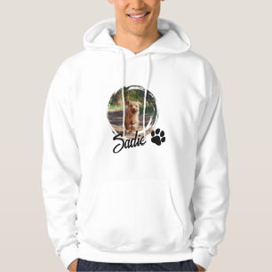 Personalized Dog Lover Gift - Custom Photo & Name Hoodie