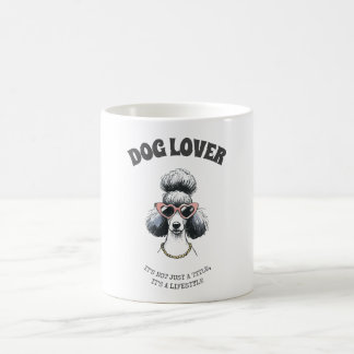 Personalized Dog Lover Mug – Editable Funny Poodle