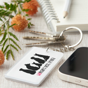 Personalized Dog Lover's Keychain