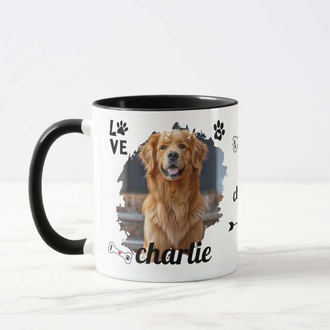 Personalized Dog Memorial Keepsakes | Pet Mug (Left)