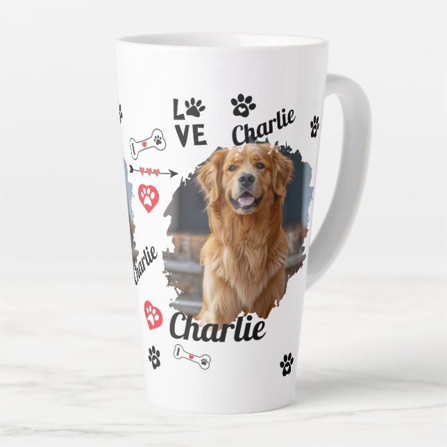 Personalized Dog Memorial Keepsakes | Pet Mug (Right Angle)