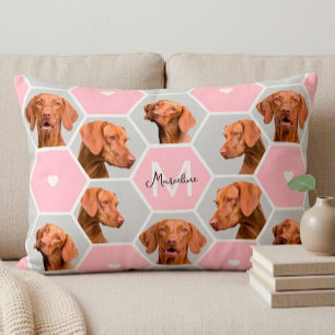Personalized Dog Mom 10 Photo Collage Accent Pillow