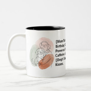 Personalized Dog Mom Coffee Mug Birthday Puppy Mom