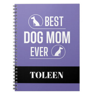 Personalized Dog Mom Notebook
