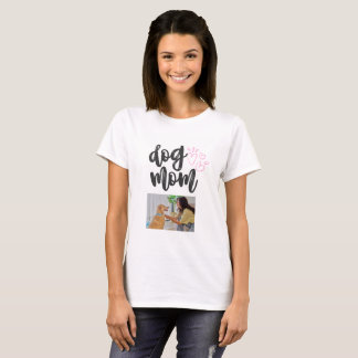 Personalized Dog Mom Photo Shirt - 