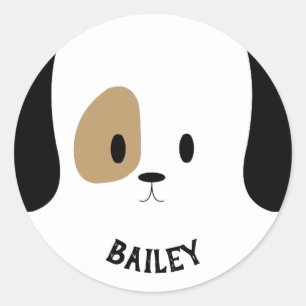 Personalized Dog Name Stickers