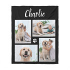 Personalized Dog Pet Lover 4 Photo Collage