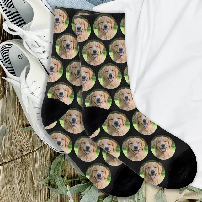 Personalized Dog Pet Photo Collage  Socks (Creator Uploaded)