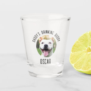Personalized Dog Pet Photo Shot Glasses