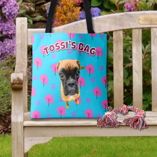 Personalized Dog Photo – Fun & Sweet New Pet Gift Tote Bag