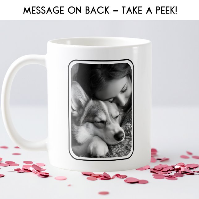 Personalized Dog Photo Happy Valentine's for Her Coffee Mug (Personalized Dog Photo Happy Valentine's for Her Coffee Mug)