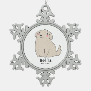 Personalized Dog Photo Memorial Ornament