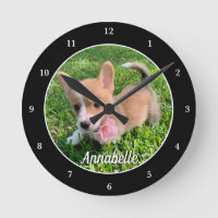 Personalized Dog Photo Monogram Modern Pet Owner