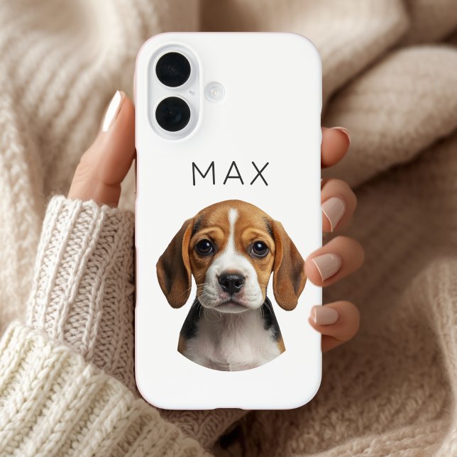 Personalized Dog Photo & Name Case-Mate iPhone Case (Creator Uploaded)