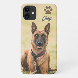 Personalized dog photo personalized name  iPhone 11 case