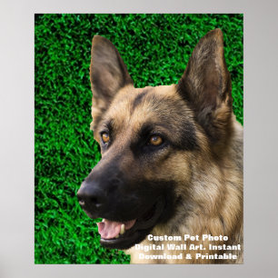 Personalized Dog Photo Poster