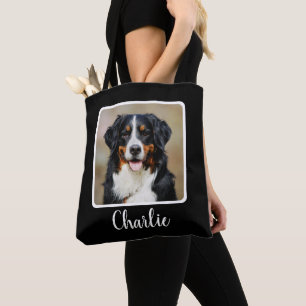 Personalized Dog Photo Tote Bag