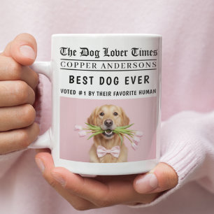Personalized Dog Photo Valentine Gifts  Custom  Coffee Mug