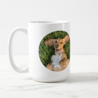 Personalized Dog Photo with Text | Custom Gift Coffee Mug