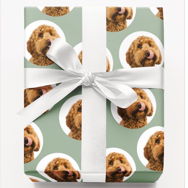 Personalized Dog Photo Wrapping Paper (Creator Uploaded)