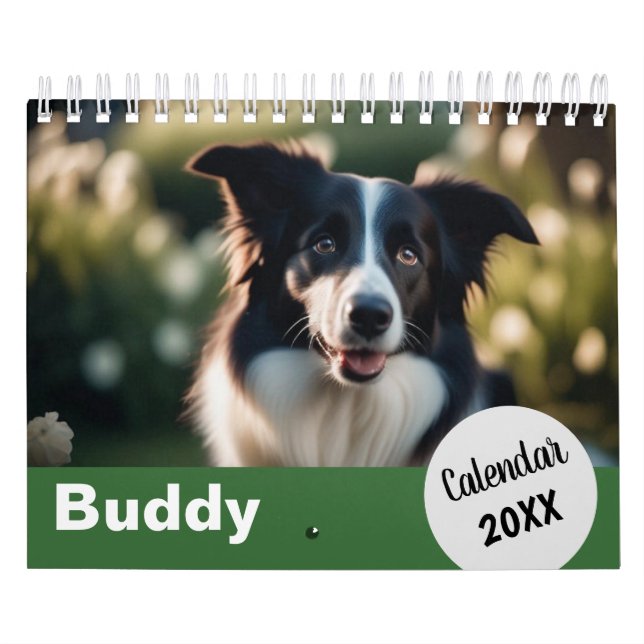Personalized Dog Photos Pet Year Create Your Own Calendar (Cover)