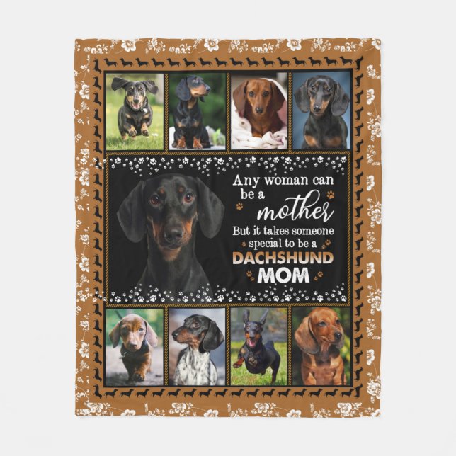 Personalized Dog Quilt Blanket (Front)