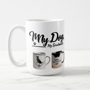 Personalized Dog Soulmate Mug – Custom Name Gift