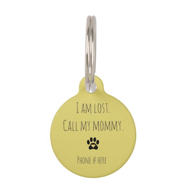 Personalized dog tag (Front)
