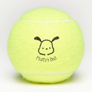 Personalized Dog Tennis Ball
