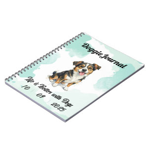 Personalized Doggie Journal – Custom Date