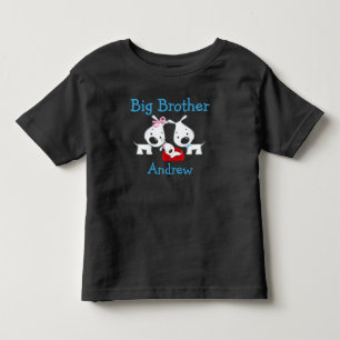 Personalized Dogs Big Brother Toddler T-shirt