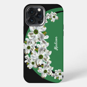 Personalized Dogwood Blossom iPhone Case