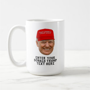 PERSONALIZED DONALD TRUMP MAGA COFFEE MUG