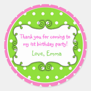 Personalized Doodle Frame Stickers