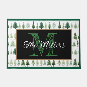 Personalized doormat christmas