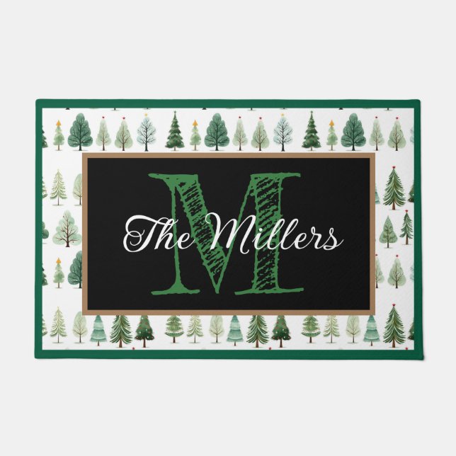 Personalized doormat christmas (Front)