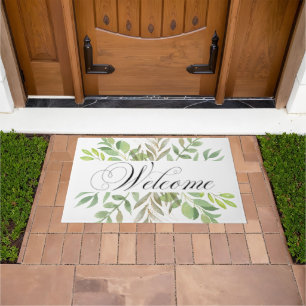 Personalized doormat colourful