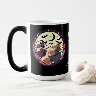 Personalized Double Trouble Halloween  Magic Mug