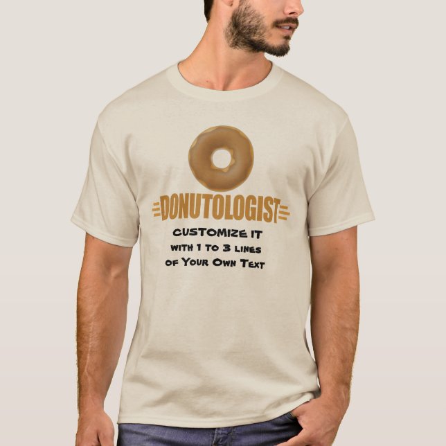 Personalized Doughnut T-Shirt (Front)