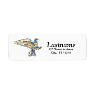 Personalized Dove Return Address Labels