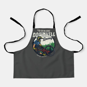 Personalized Downhill Racing Mountain Bike Trail   Apron