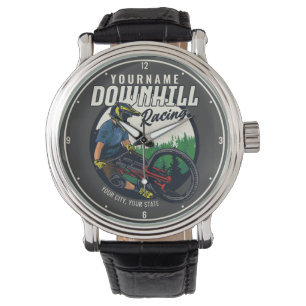 Personalized Downhill Racing Mountain Bike Trail Watch