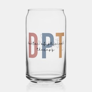 Personalized DPT Doctor of Physical Therapy Can Glass
