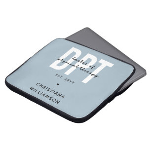 Personalized DPT Doctor of Physical Therapy Laptop Sleeve