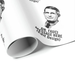 Personalized DR FAUCI Wrapping Paper